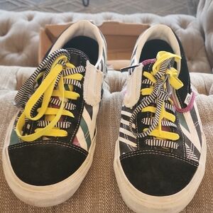 Vans Kids' Multicolor Striped Sneakers